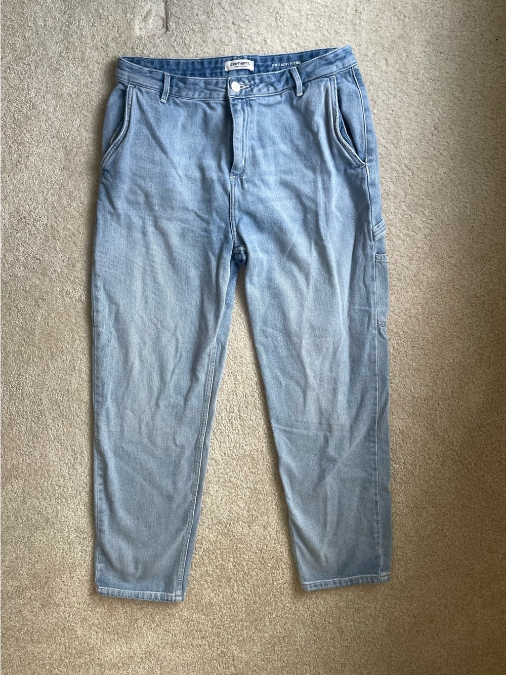 Carhartt Women’s WIP Pierce Boyfriend Fit Jeans - Picture 4 of 7